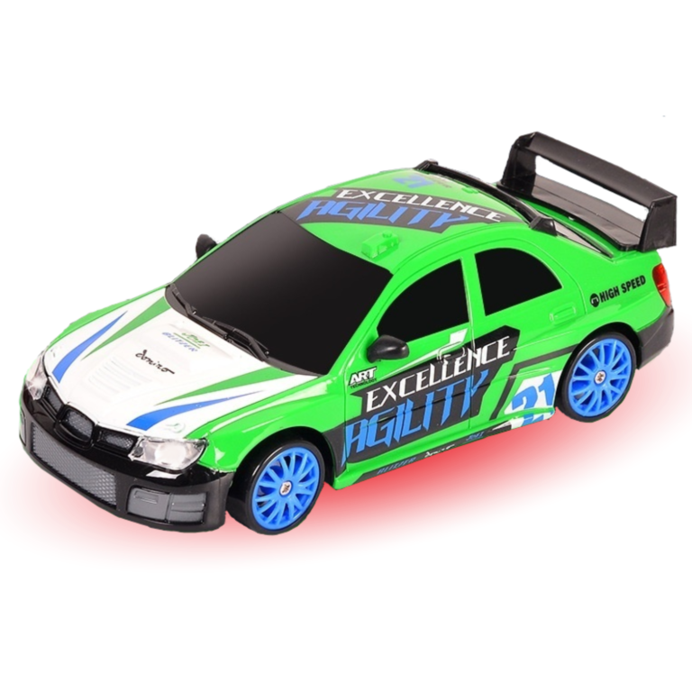 Green Rc drift car