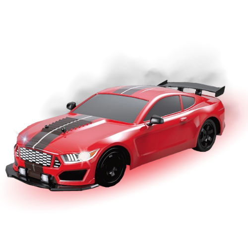 Vapor Series Drift car red and black Muscle Car